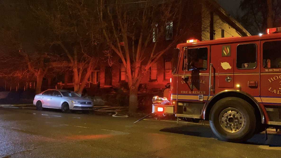 One person dead after early morning apartment fire in Old Louisville