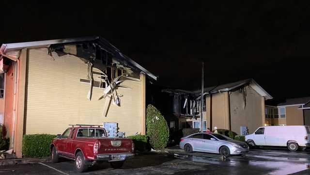 Overnight fire damages several apartment units - Vimarsana News