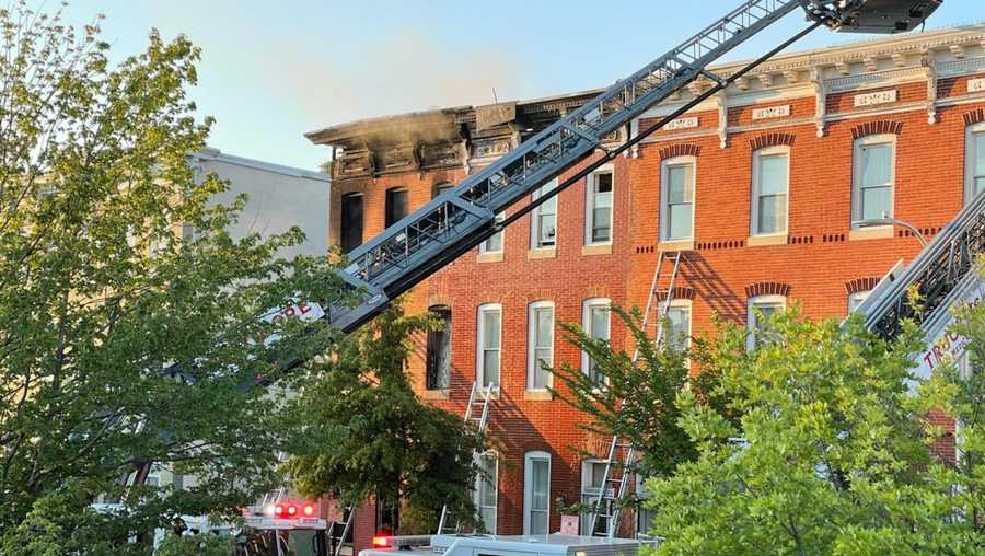 Vacant home catches fire on E Chase Street