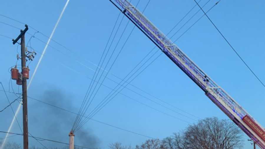 Fire at Birmingham paint and body shop, two injured