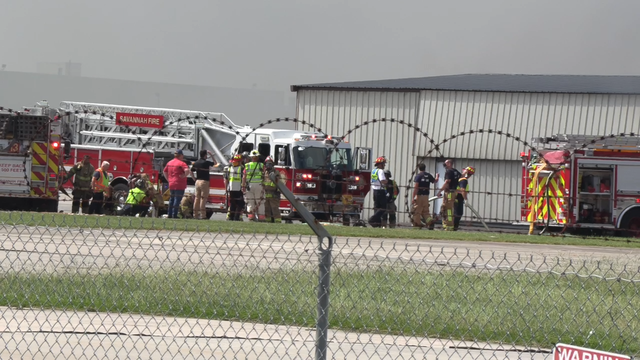 Plane in hangar catches fire near Savannah airport - Vimarsana News
