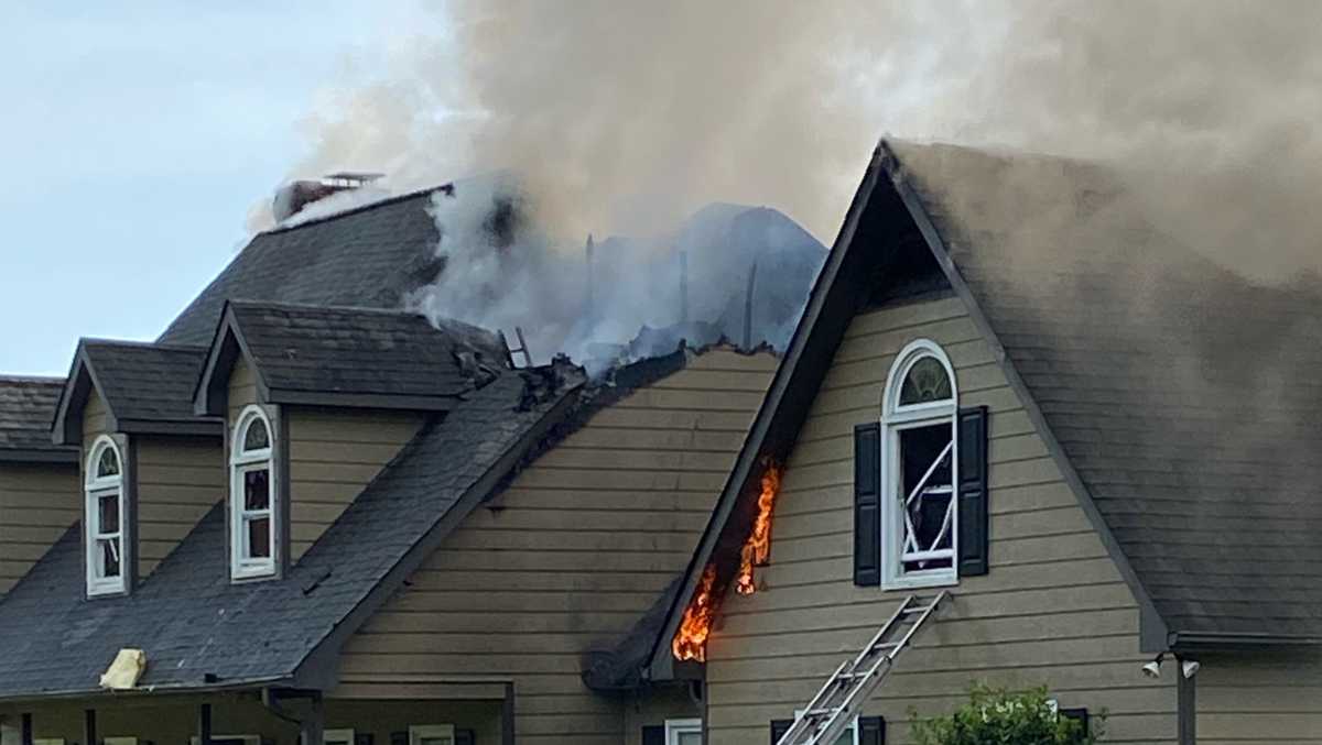 South Carolina House fire likely caused by lightning strike