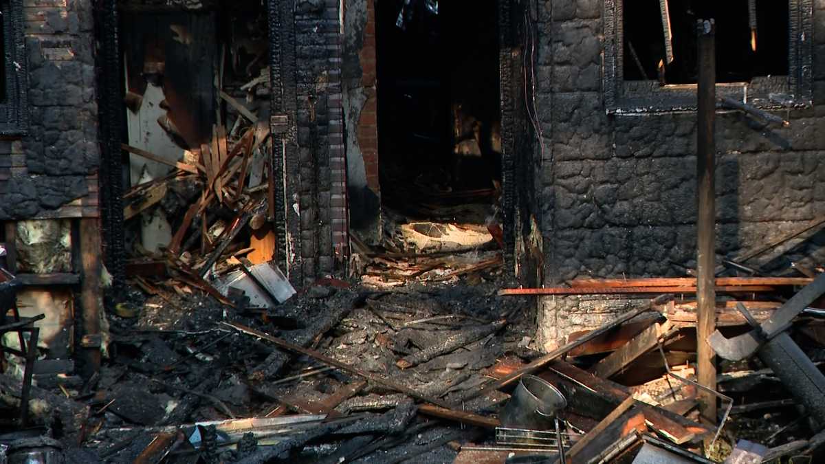 Man injured after fire breaks out inside home in Connellsville - WTAE