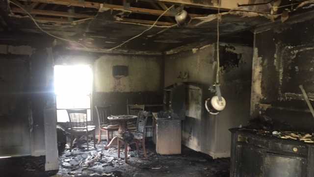 Son sets fire after argument with father, police say