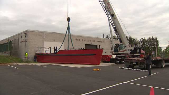 'Tommy' the fireboat moved to the Fire Museum of Maryland - Vimarsana News