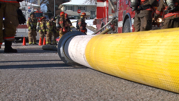 Bellevue firefighters face freezing conditions