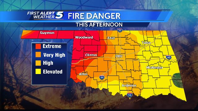 Extreme Fire Danger Tuesday