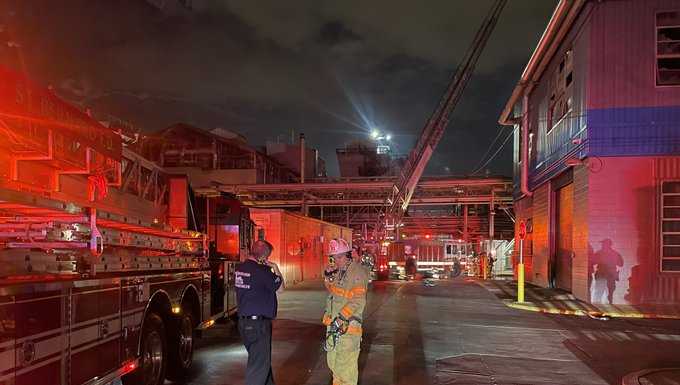 Crews respond to explosion, small fire at chemical plant in St. Bernard