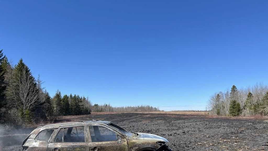 Car destroyed in Maine wildfire; Rangers investigate cause
