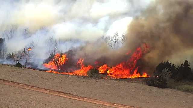 Oklahoma Fires: Evacuation order issued for wildfire near Weatherford - Vimarsana News