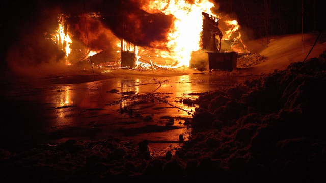 Maine town garage burns down with snow plows inside - Vimarsana News