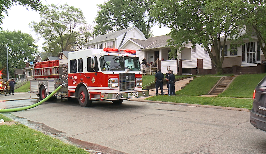 Omaha Fire Crews Extinguish Flames At North Omaha Home