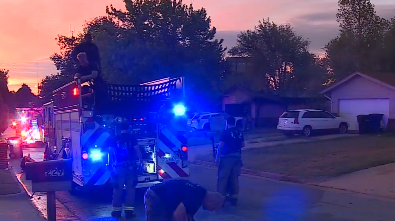 Crews called to fight early morning house fire in northwest OKC