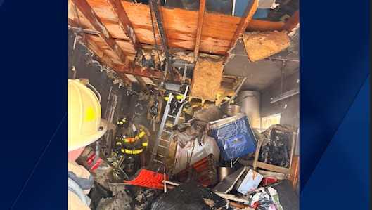 South Park Twp. home catches fire | Photos show extensive damage