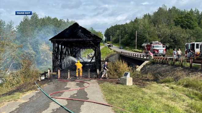 Watson Settlement Covered Bridge, Historic 1911 Watson Sett…