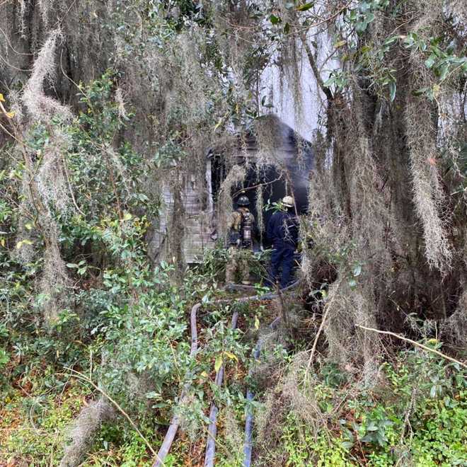 DEVELOPING: Crews tackle difficult house fire in Chatham County