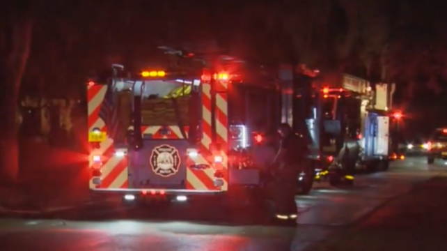 Firefighters battle house fire in Ormond Beach