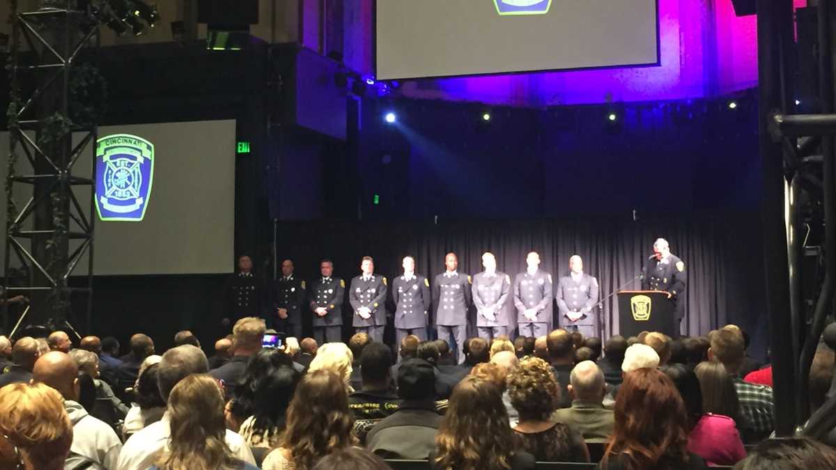39 new recruits inducted into Cincinnati Fire Department