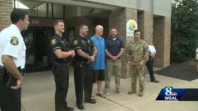 Lancaster County firefighter honored after saving life - Vimarsana News
