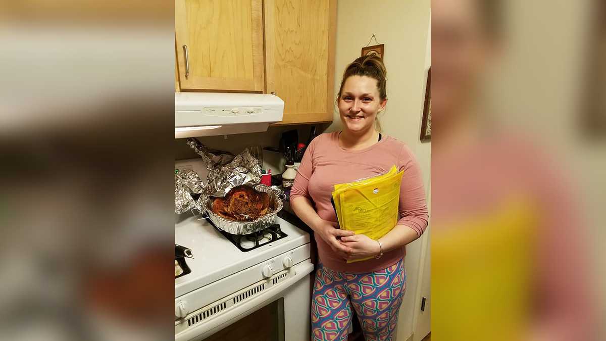 Firefighters saved Thanksgiving for one family after their oven caught fire