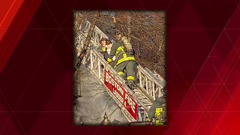 Mother, 2 children rescued from fire in South End apartment building