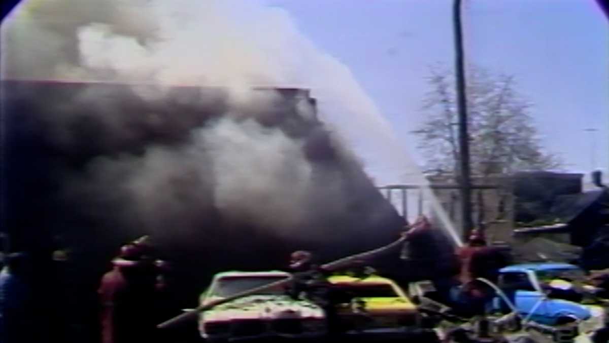 Debris rained down after Kentucky illegal fireworks garage exploded in 1981