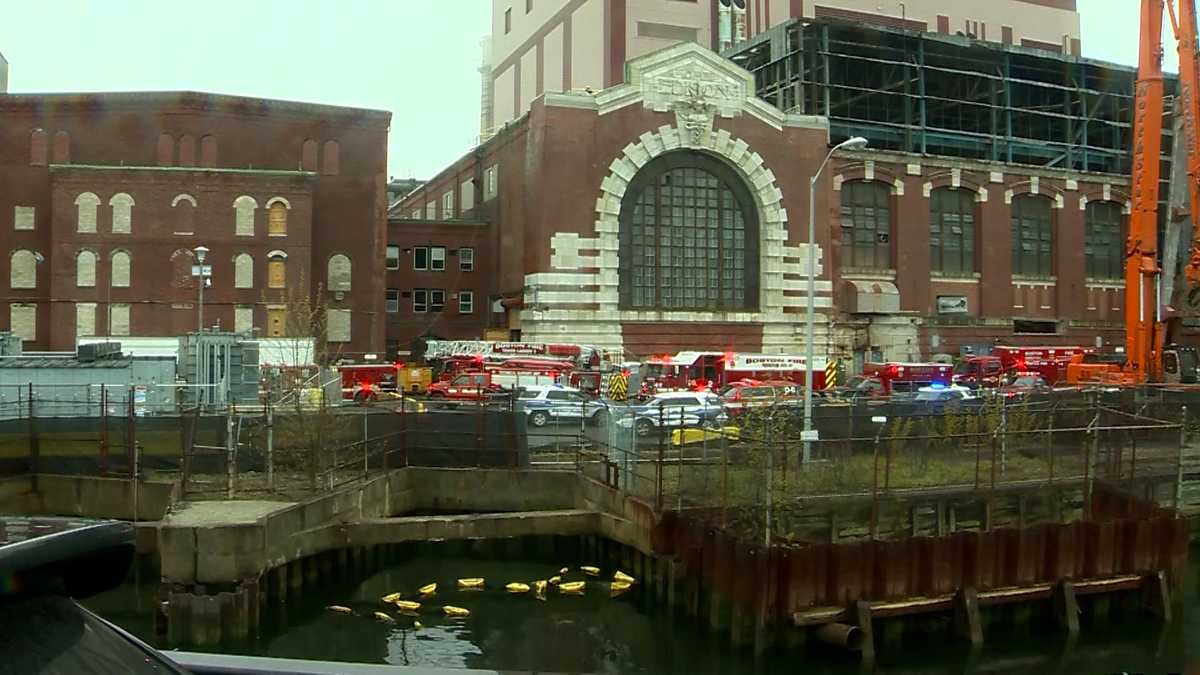 1 seriously injured, 2 more hurt in collapse at old Boston plant