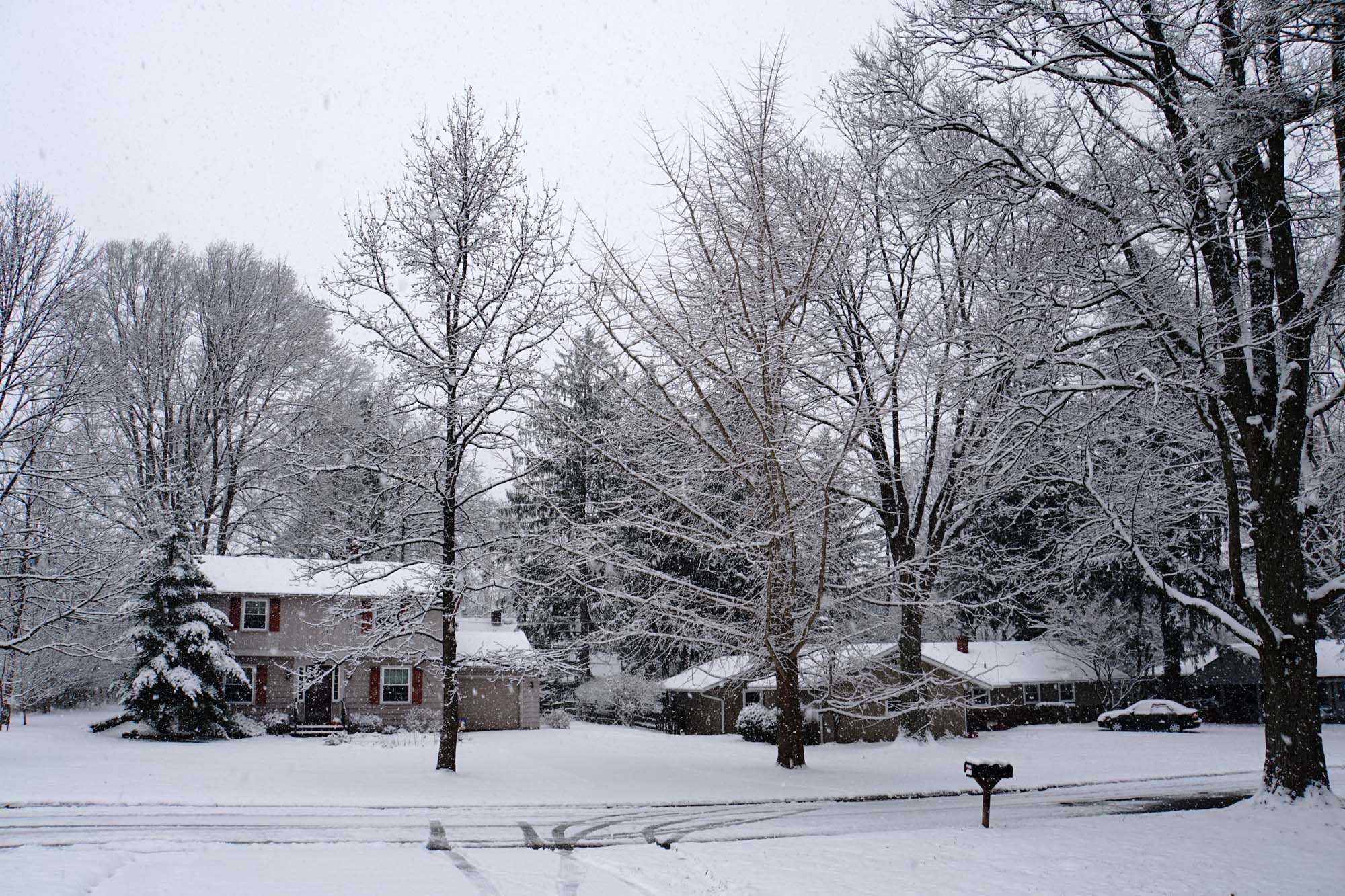 Photos: First Accumulating Snow Of The Season