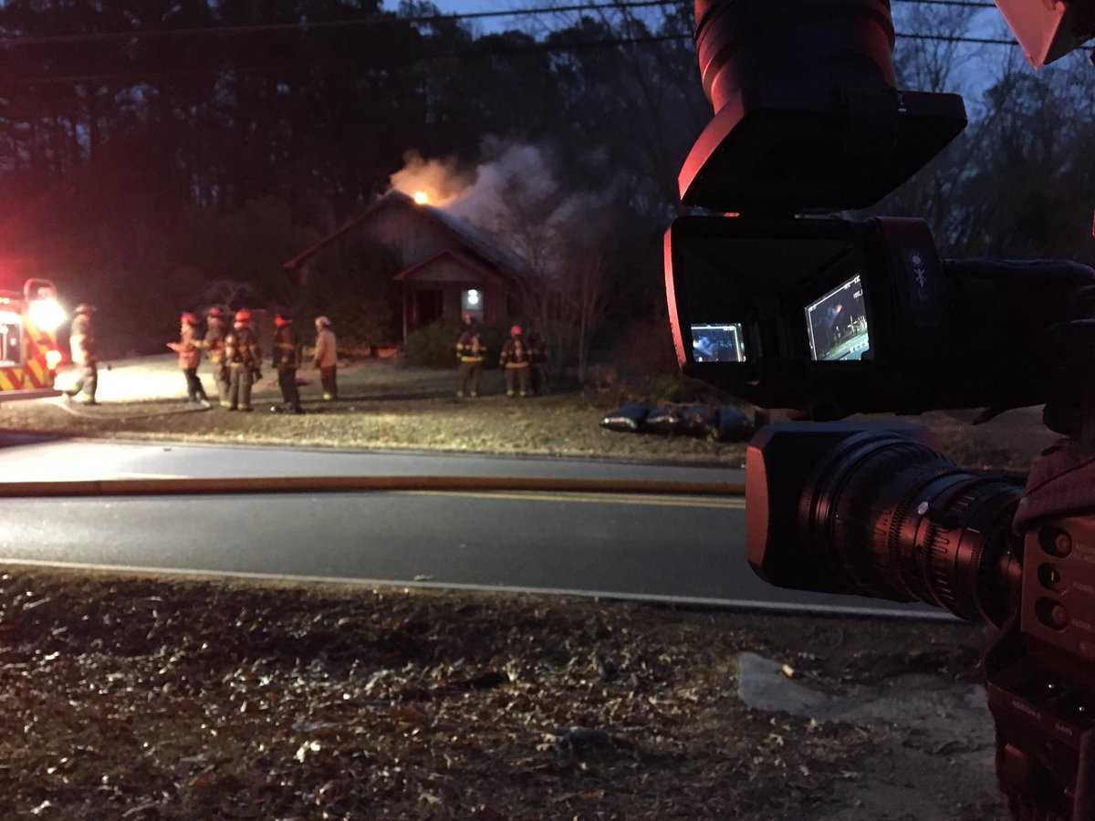 Crews Battle Overnight House Fire In Birmingham