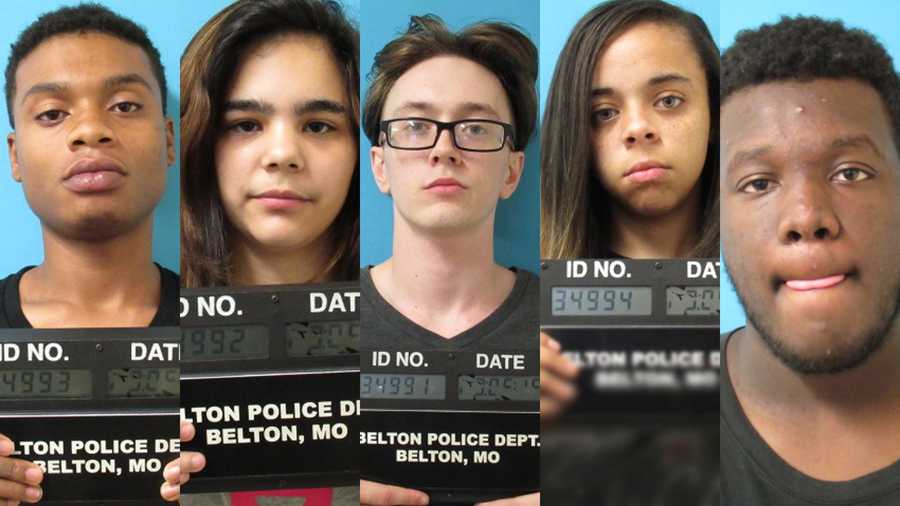 Five arrested in Belton, Mo. homicide.