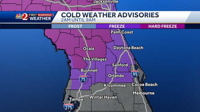 Christmas cold in Florida finally lets up - Vimarsana News