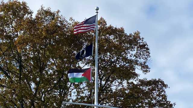 Palestinian flag now flying on North Andover Town Common - Vimarsana News
