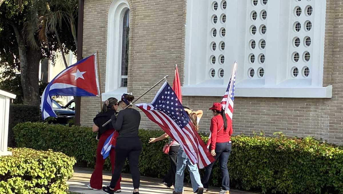 'Fighting for Cuba's liberty': President Trump visits South Florida amid hopes for Cuba negotiations