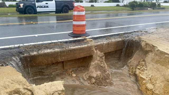 Heavy rain in Flagler County leads to washout - Vimarsana News