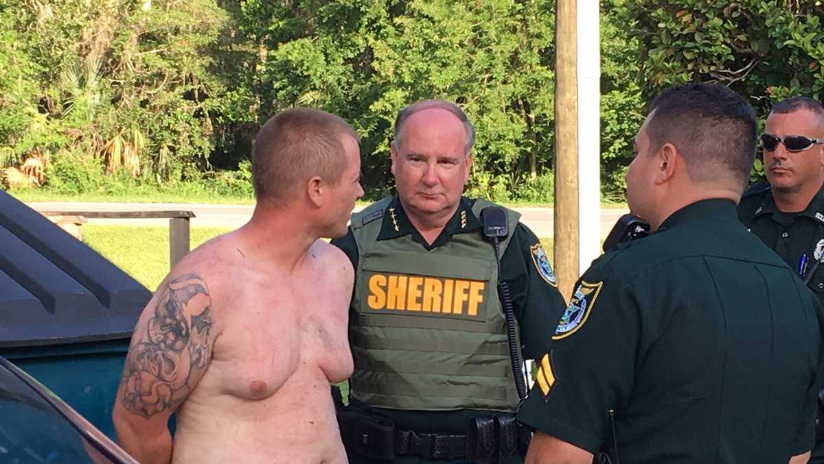 Man arrested after hitting patrol car, fleeing scene, deputies say