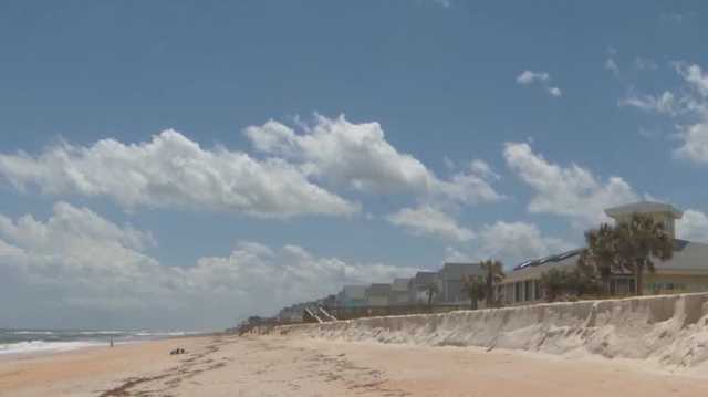 Storms sweep away renourishment project sand in Flagler County - Vimarsana News