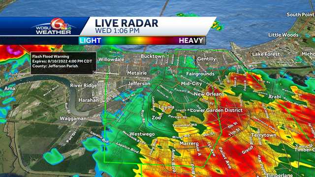 Flash Flood Warning for Greater New Orleans Area - Vimarsana News