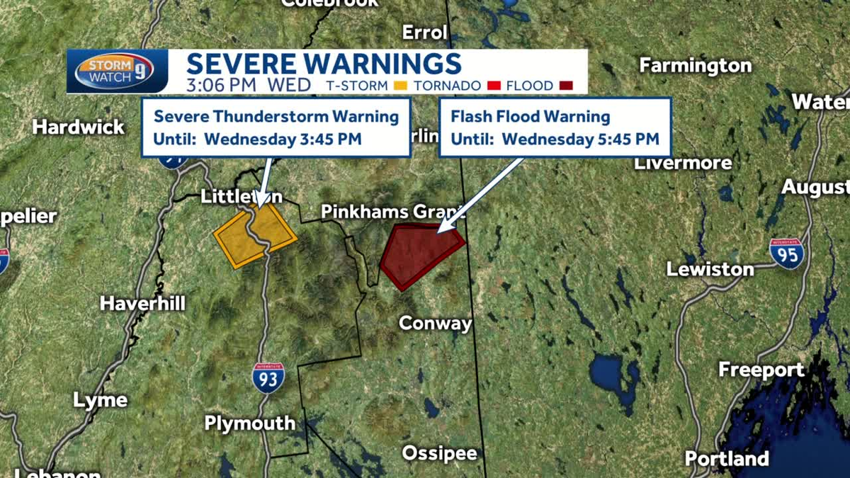 Flash flood warning issued for northeastern Carroll County