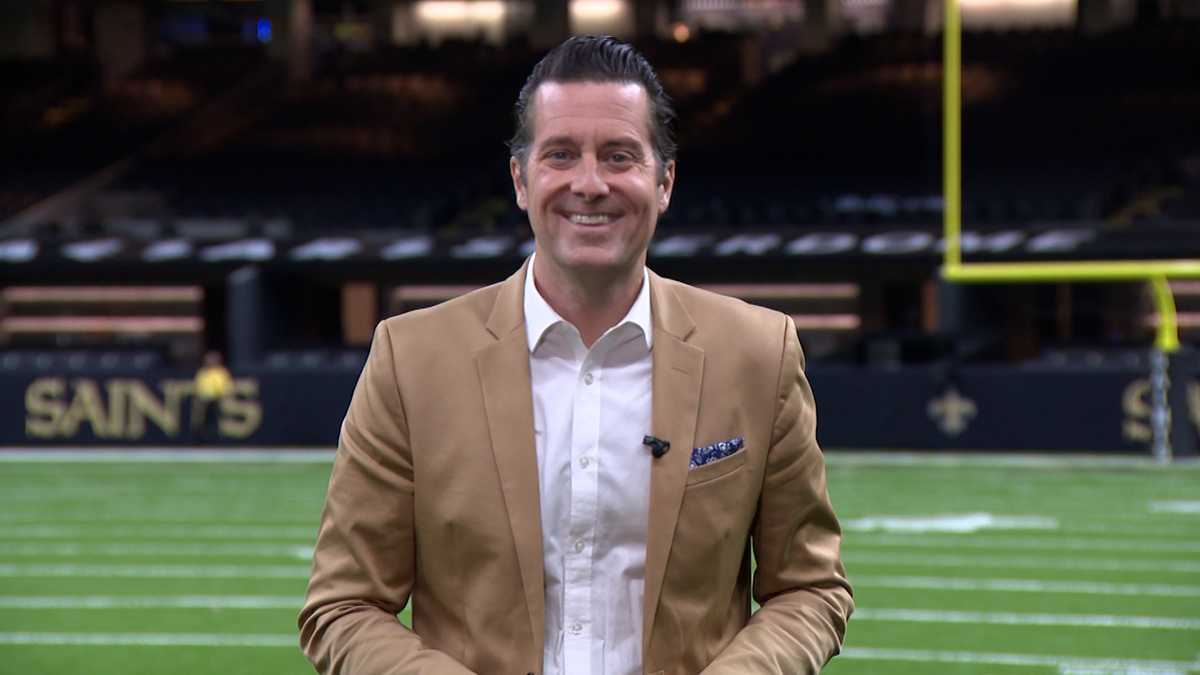 Fletcher Mackel reports Saints practice Sunday in Caesars Superdome