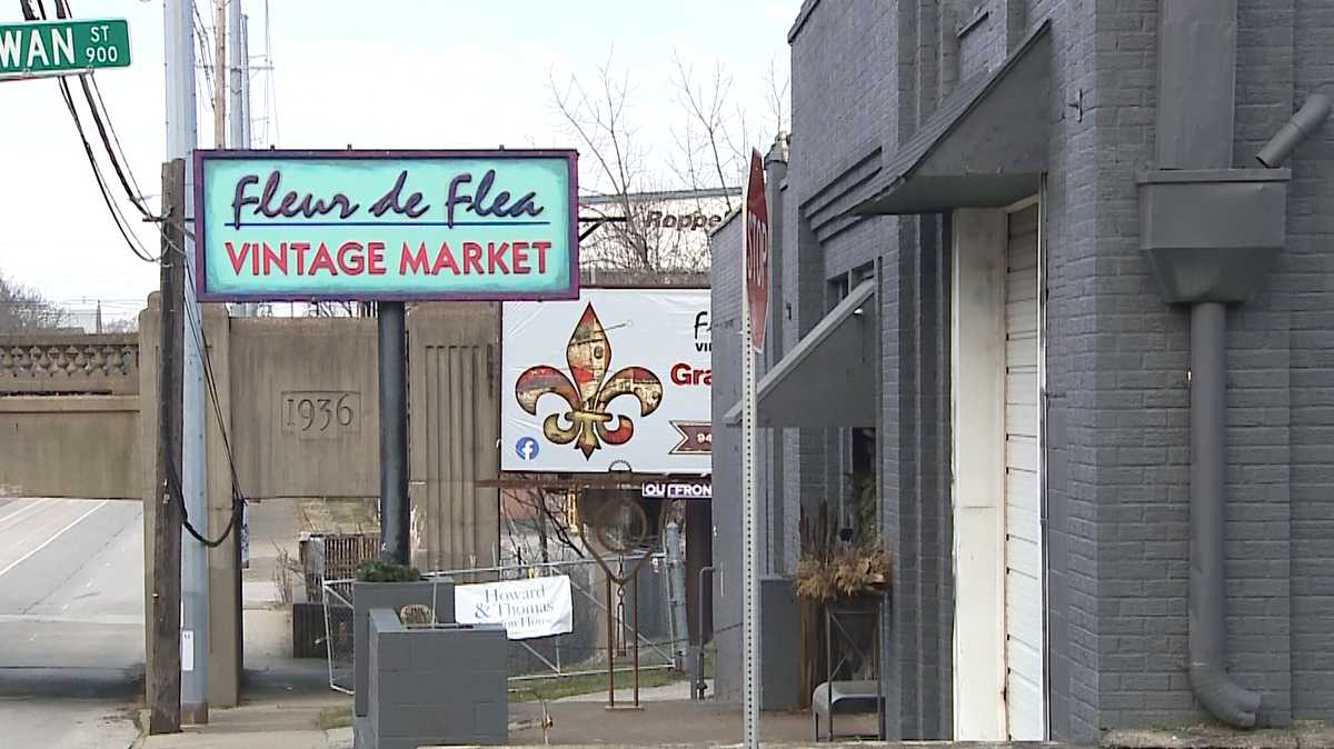 Open for Business Fleur de Flea Vintage Market in Paristown Pointe