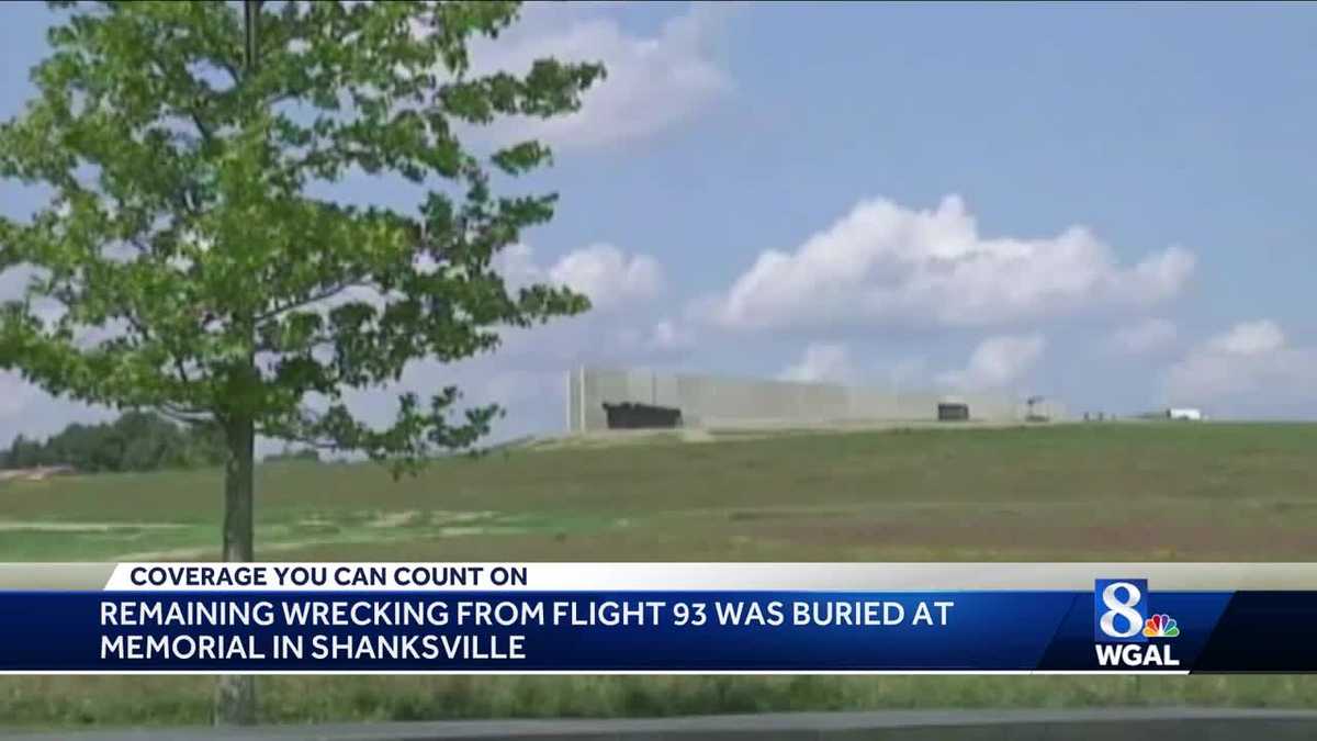 Remaining Wreckage Of Flight 93 Buried At Memorial