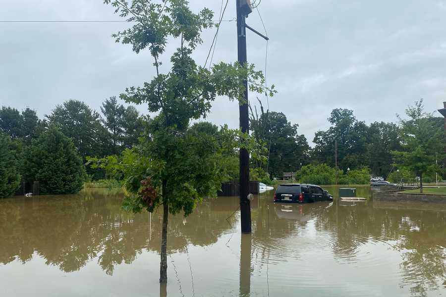 Photos Canton residents dealing with flooding