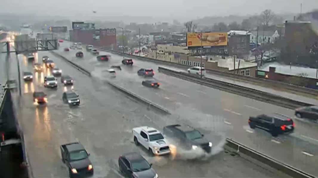 Storms bring heavy rain, hail, lightning to the KC area Monday