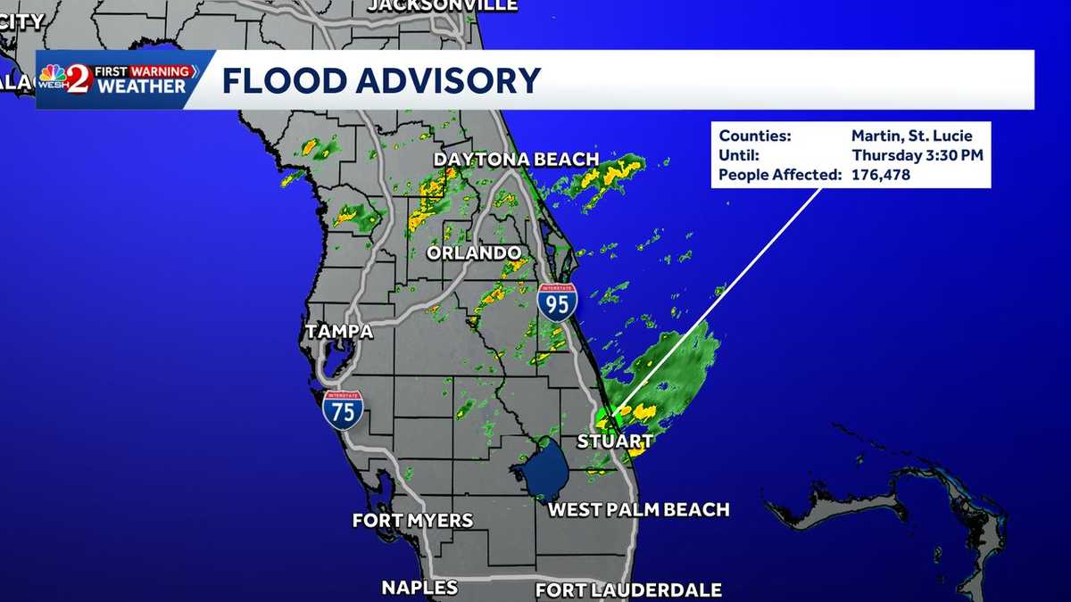 Parts of Central Florida under a flood watch Thursday afternoon