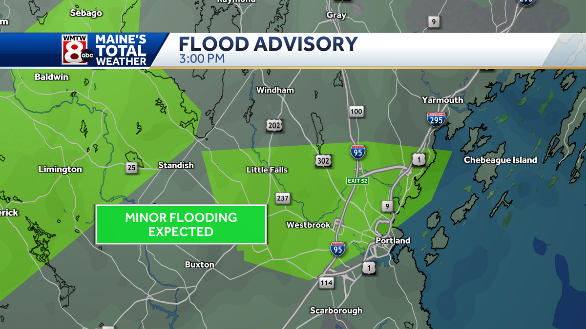 Flood Advisory Issued As Soaking Rain Continues