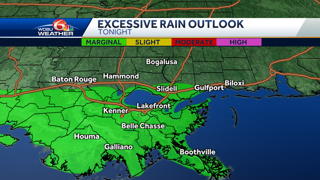 New Orleans Severe Storms severe weather tornadoes flooding