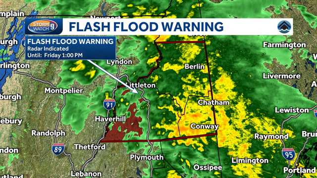 New Hampshire weather: Flash flood warnings declared - Vimarsana News