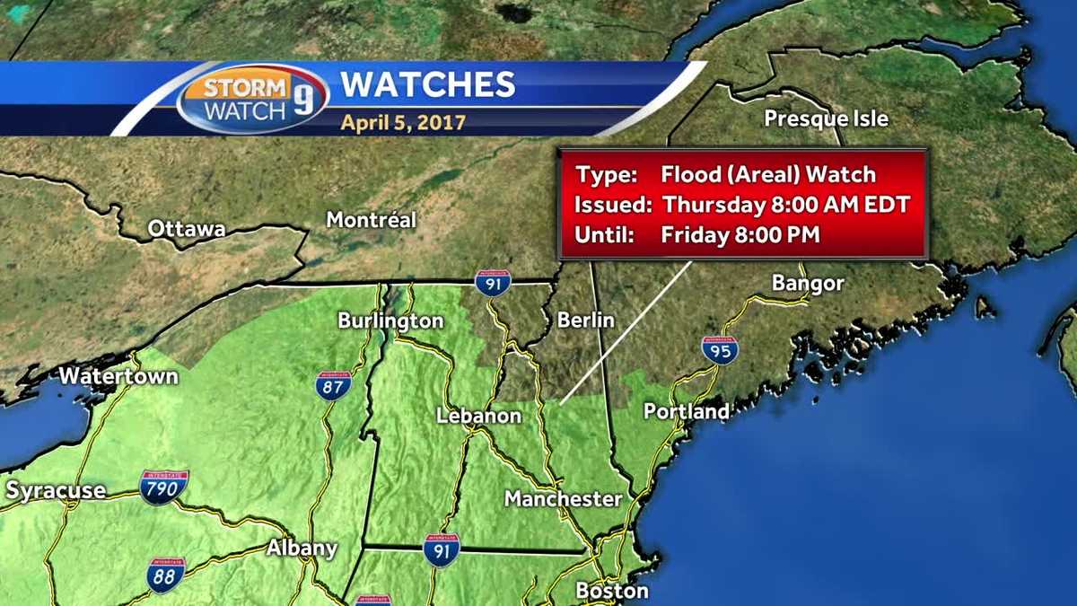 Flood Watch Posted For Thursday More Heavy Rain Snowmelt Expected 9166