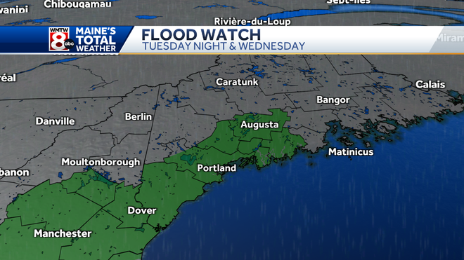 Strong storm to bring high winds, heavy rain and snow to Maine