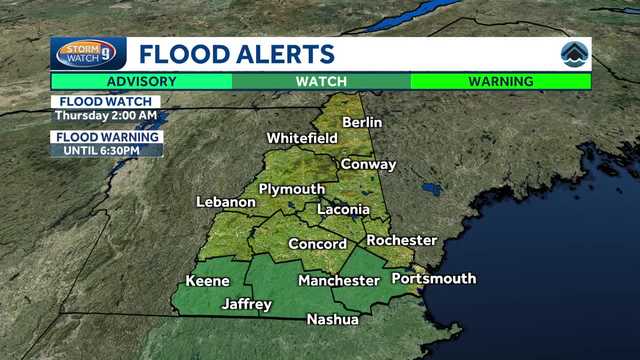 New Hampshire forecast: Rain, floods possible ahead of Lee - Vimarsana News
